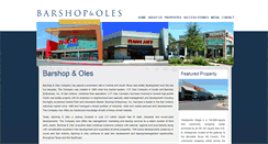 Desktop Screenshot of barshop-oles.com