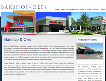 Tablet Screenshot of barshop-oles.com